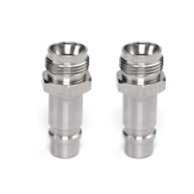 Custom Stainless Steel Flexible Hose Fitting Coupling Thread Hydraulic Pipe Adapters